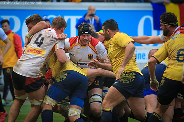 Tape Original und der deutsche Rugby-Nationalmannschaft in Köln